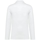 Pánska polokošeľa (MEN'S LONG-SLEEVED SUPIMA® POLO SHIRT) > biela > 2XL