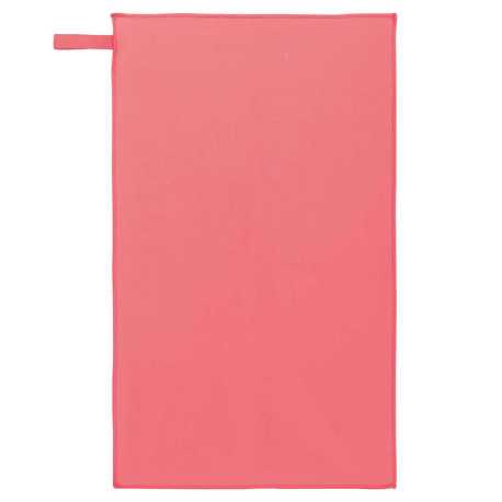 Športový uterák (Proact"MICROFIBER CHAMOIS SPORTS TOWEL") 100x50 cm > ružová (coral)