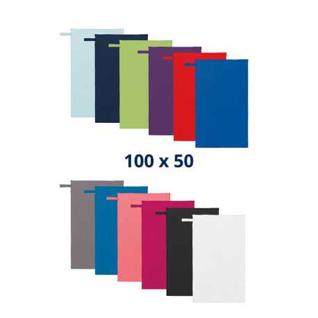 Športový uterák (Proact"MICROFIBER CHAMOIS SPORTS TOWEL") 100x50 cm > ružová (coral)