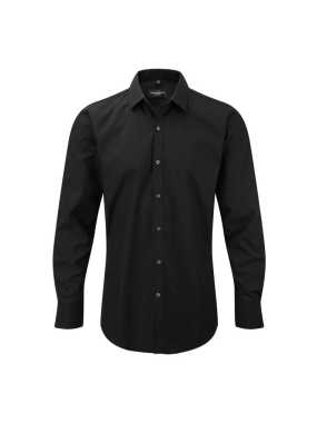 Pánska košeľa (RUSSELL MEN LS ULT STCH SHT) > čierna > L