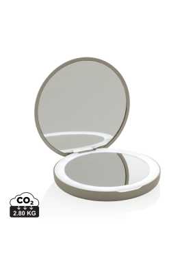 Lumora LED dobíjacie zrkadlo na líčenie > béžová