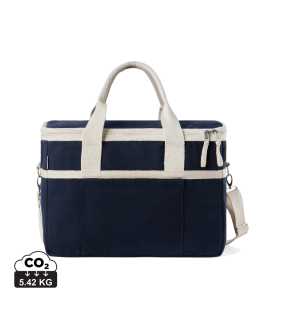 Chladiaci kôš VINGA Volonne z recykl. canvas AWARE™ > modrá (navy)