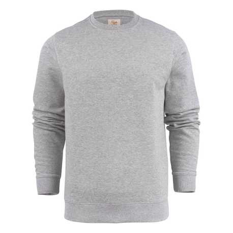 Pánska mikina (PRINTER ESSENTIALS SOFTBALL RSX) > šedá (melange) > 4XL