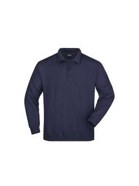 Pánska mikina (JN Polo Sweat Heavy) > modrá (navy) > L
