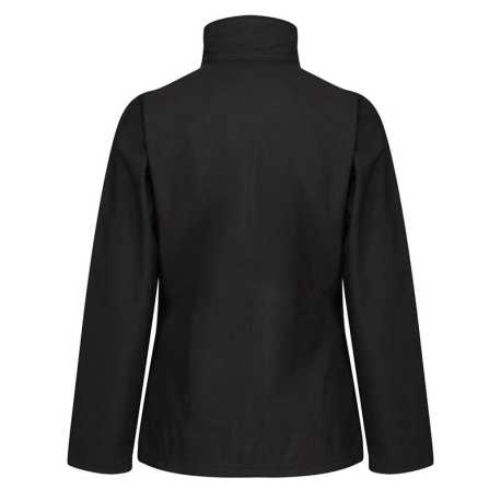 Dámska bunda (REGATTA WOMEN'S OCTAGON II - 3 LAYER MEMBRANE SOFTSHELL)>čierna / čierna>XS