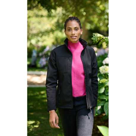 Dámska bunda(REGATTA WOMEN'S OCTAGON II-3 LAYER  SOFTSHELL)>zelená(extreme)/čierna>XL