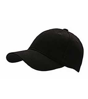 6 panelová šiltovka > čierna