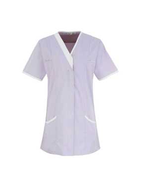 Dámska tunika (Premier ‘DAISY’ HEALTHCARE TUNIC) > fialová (lilac) / biela > S