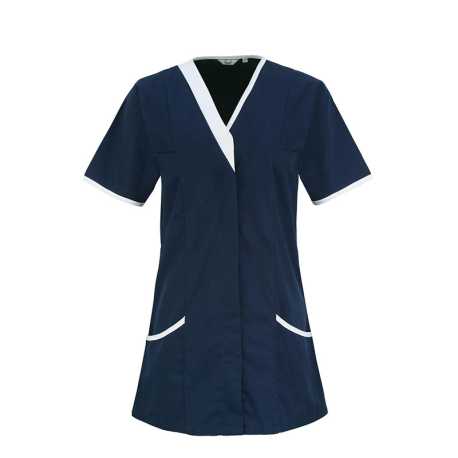 Dámska tunika (Premier ‘DAISY’ HEALTHCARE TUNIC) > fialová (lilac) / biela > S