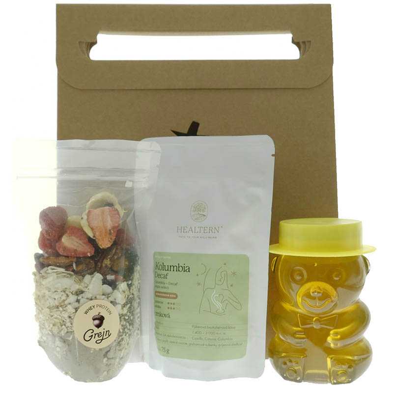 Vianočná darčeková taška Výživné raňajky