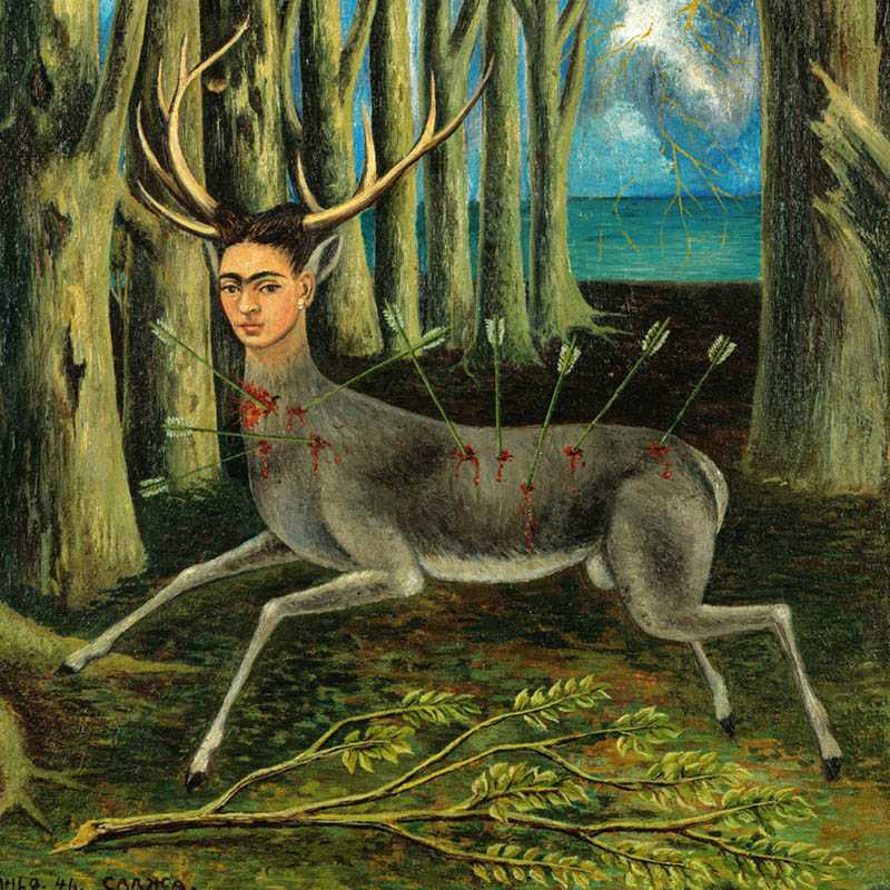 Nástenný kalendár (Frida Kahlo 2026) - 30 x 30 x 1 cm