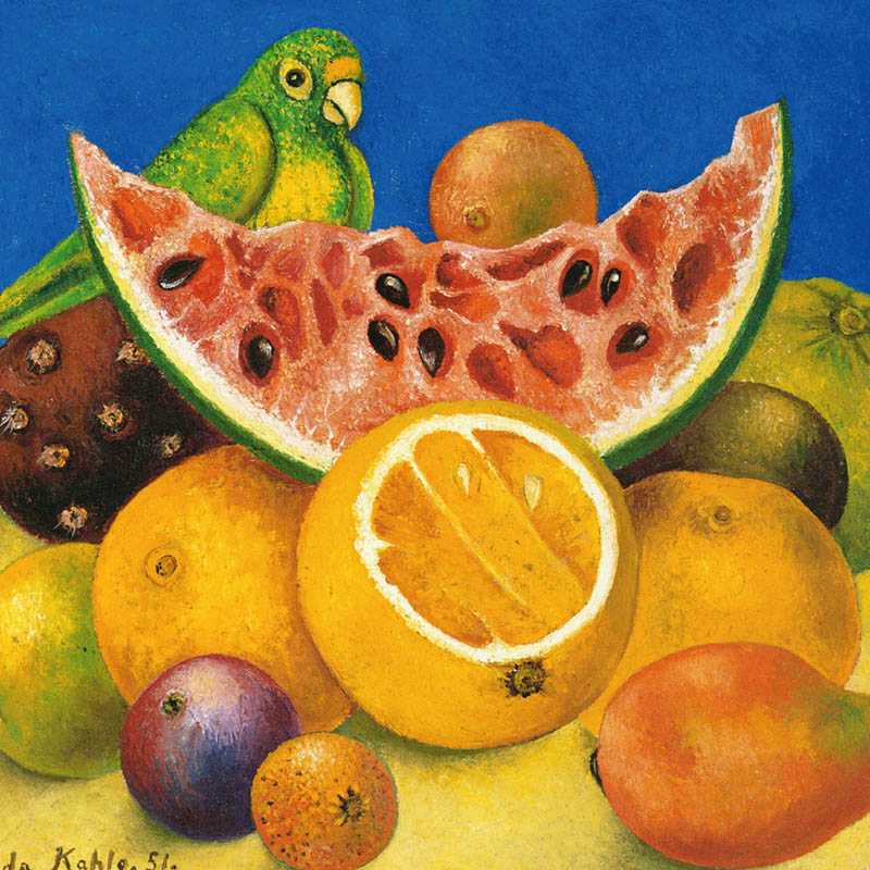 Nástenný kalendár (Frida Kahlo 2026) - 30 x 30 x 1 cm