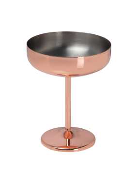 Medený pohár na martini, 300 ml > zlatá