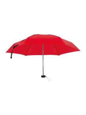 Mini dáždnik v puzdre > červená