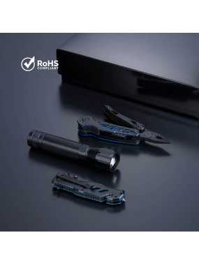 Sada multifunkčné náradie nôž a baterka > modrá