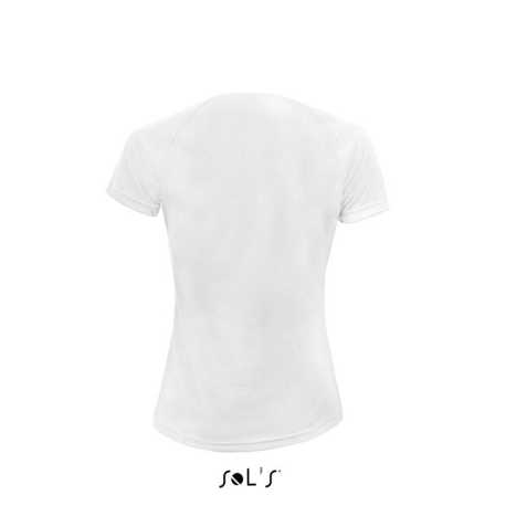 Dámske tričko (SOLS SPORTY WOMEN RAGLAN-SLEEVED T-SHIRT) > biela > XL
