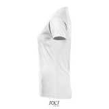 Dámske tričko (SOLS SPORTY WOMEN RAGLAN-SLEEVED T-SHIRT) > biela > XL