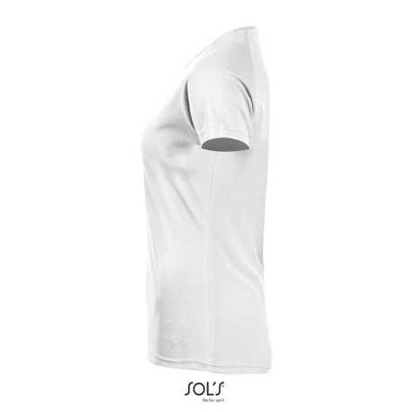 Dámske tričko (SOLS SPORTY WOMEN RAGLAN-SLEEVED T-SHIRT) > biela > XL