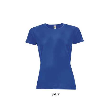 Dámske tričko (SOLS SPORTY WOMEN RAGLAN-SLEEVED T-SHIRT) > modrá (royal) > 2XL