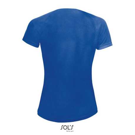Dámske tričko (SOLS SPORTY WOMEN RAGLAN-SLEEVED T-SHIRT) > modrá (royal) > 2XL