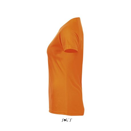 Dámske tričko (SOLS SPORTY WOMEN RAGLAN-SLEEVED T-SHIRT) > oranžová (neon) > 2XL
