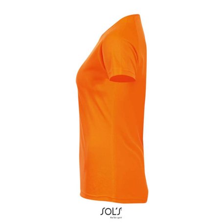 Dámske tričko (SOLS SPORTY WOMEN RAGLAN-SLEEVED T-SHIRT) > oranžová (neon) > 2XL