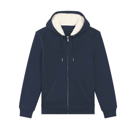 Unisex mikina (STANLEY/STELLA Hygger Sherpa) > modrá (french navy) > 2XL