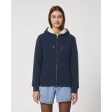 Unisex mikina (STANLEY/STELLA Hygger Sherpa) > modrá (french navy) > 2XL