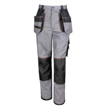 Unisex pracovné nohavice(RESULT X-OVER HEAVY TROUSER) > šedá / čierna > M
