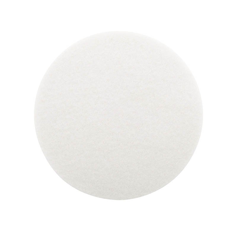 | RPET podtácok z filcu, kruh > biela