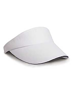 Šilt (RESULT HERRINGBONE SUNVISOR WITH SANDWICH PEAK) > biela / modrá (navy)