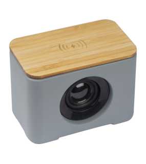 Bluetooth reproduktor a indukčná nabíjačka > šedá