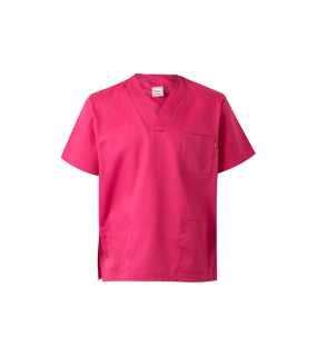 Pánske tričko (VELILLA SCRUB TOP) > ružová (fuchsia) > S