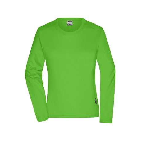 Dámske tričko (DAIBER Ladies Workwear-Longsleeve-T)>zelená (lime)>XS