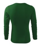 Pánske tričko (MALFINI Fit-T Long Sleeve 160) > zelená (fľašková) > M