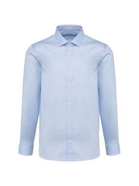 Pánska košeľa (MEN'S LONG-SLEEVED TWILL SHIRT) > modrá (light essential) > 3XL