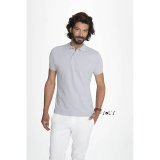 Pánska polokošeľa (SOLS PERFECT MENS SHORT SLEEVES POLO) > šedá (melange) > 2XL