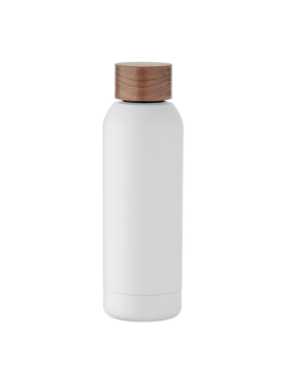 Fľaša 700 ml z recyklovaného nerezu > biela