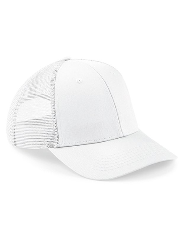 Unisex šiltovka (Beechfield Urbanwear Trucker) > biela