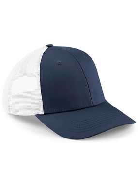 Unisex šiltovka (Beechfield Urbanwear Trucker) > modrá (navy) / biela