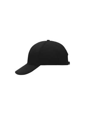 6 panelová šiltovka (MB 6 Panel Cap laminated) > čierna