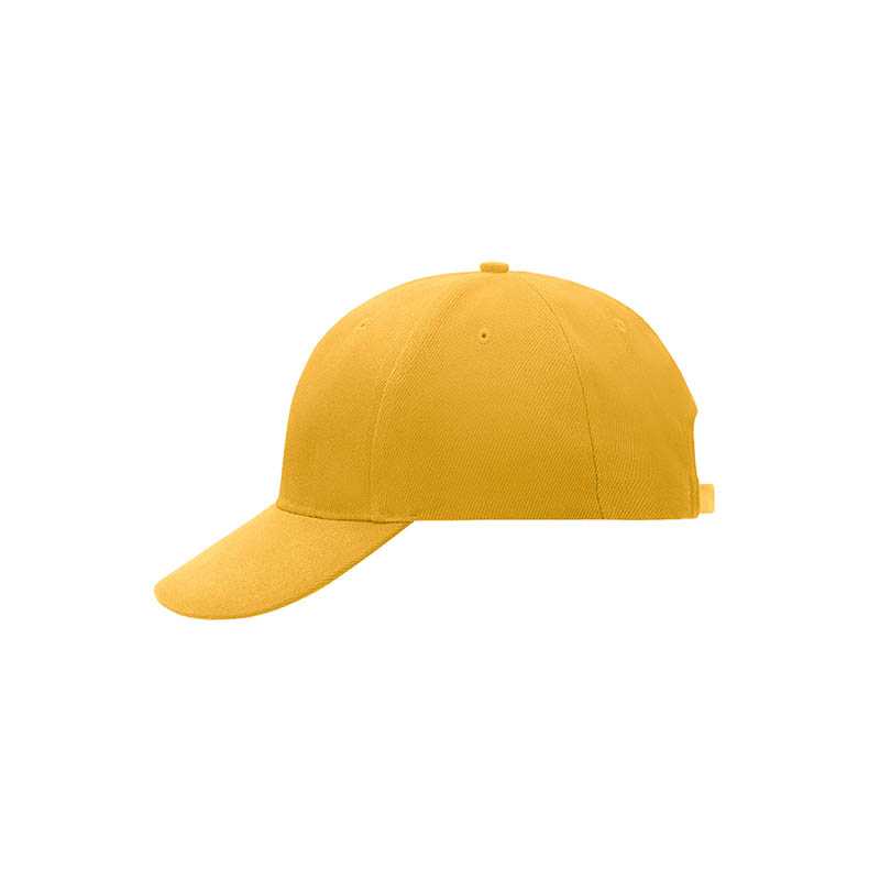 6 panelová šiltovka (MB 6 Panel Cap laminated) > žltá (gold)