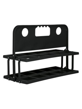 Odnoska na fľaše (PROACT FOLDABLE BOTTLE CARRIER - 10 BOTTLES) > čierna