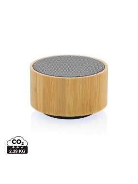 Bezdrôtový reproduktor 3W z FSC bambusu a RCS rABS > čierna