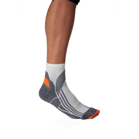 Športové ponožky (PROACT TECHNICAL SPORTS SOCKS) > biela / šedá / oranžová > 39/42