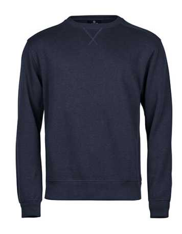 Unisex mikina (Tee Jays Ribbed Interlock Crew Neck) > modrá (navy) > L