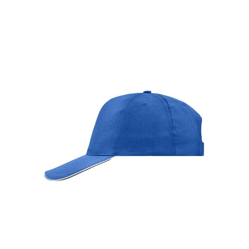 5 panelová šiltovka (MB 5 Panel Promo Cap) > modrá (royal) / biela