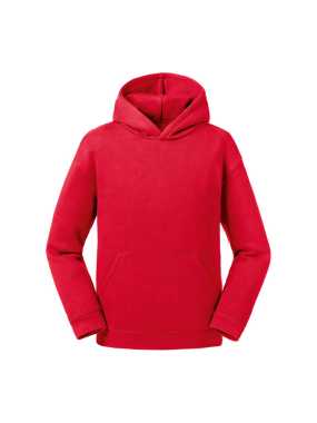 Detská mikina (RUSSELL Kids Authentic Hooded Sweat)>červená>7/8