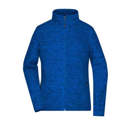 Dámska mikina (DAIBER Ladies Fleece Jacket) > modrá (royal melange) / modrá > M