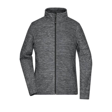 Dámska mikina (DAIBER Ladies Fleece Jacket) > šedá (melange) / šedá (anthracite) > M